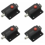 Zvd - serrure targette, verrou coulissant de scurit automatique avec bouton  ressort pour armoires, ...
