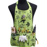 Tablier de jardin en tissu oxford paississement outils de jardin ceinture multifonction tanche rsistant ...