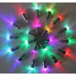 Zxpasra 30pcs mini led ballon lumi�res long temps de latence led flash lampe �tanche ballons lampes pour ...