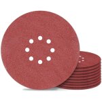 Zxpasra disque de pon�age 225 mm papier abrasif 8 trous grain 120 pour ponceuse murale 30pcs