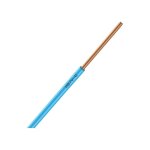 Nexans 01225057 bobine de fil electrique 2, 5mm bleu long 100m [ h07v u passeo 1 ]