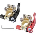 019056 connecteur rapide pour batterie p�le n�gatif, p�le positif borne � ressort, fermeture rapide, ...