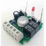 042ci - rx. 8001 carte de circuit imprim� rx pour r�cepteur de photocellule fi nice 042ci - rx. 8001 ...