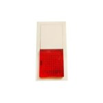 078116 bouton - poussoir  fermeture voyant rouge 6a 250v - legrand
