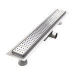 Bc - elec - 08s - 50 caniveau de douche 50cm en inox, sterfput de douche, hauteur ajustable 98 - 142mm ...