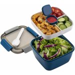 1. 1l - lunch box aveccompartiment de subdivision, boite repas adultes / enfants, bento lunch box durable, ...