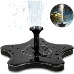 1. 4w pompe de fontaine d'eau  nergie solaire pour bain d'oiseaux, bassin de jardin, piscine extrieure ...