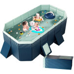 1. 6m piscine pliable pliable, pvc, piscine portable, baignoire, piscine pour adulte pour home garden ...