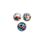 1 ballon mickey minnie 2 modeles color� 14 cm plage jeux mondo zb - 4220