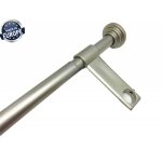 Secodir - 1 barre télescopique du sol au plafond sans perçage de 2m à 3m coloris - nickel satiné Secodir - 1 barre télescopique du sol au plafond sans perçage de 2m à 3m coloris - nickel satiné