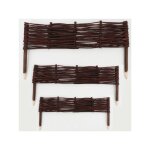 Aquagart - 1 bordure de lit en saule 10x100cm i bordure de lit / clture en saule pour bordure de lit ...