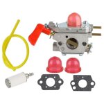 1 carburateur pour souffleur � feuilles, compatible zama c1u - w43, remplacement poulan vs - 2 bvm200fe ...