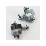 1 collier de serrage pour poteau � profil en z cl�ture de protection contre la faune sauvage, cl�ture ...