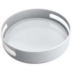 1 �tag�re � �pices plateau tournant en plastique blanc accessoire de rangement pour