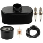 1 kit filtre � air avec pr�filtre huile, bougie allumage pour moteur 4 temps kawasaki fr651v - fs730v, ...