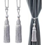 1 paire embrasses de rideaux � pampilles embrasse de rideau exquise pompons de rideaux faits � la main ...