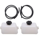 1 paire r�servoir de carburant essence 1l forte �tanch�it� blanc adapt� pour 43 47cc 49cc quad atv pit ...