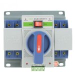 1 pc commutateur de transfert automatique 220v 63a 2p mini dual power t