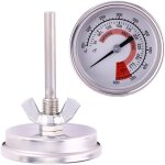 1 pcs thermom�tre de four en acier inoxydable, thermometre de cuisson et cuisine, thermom�tre four � ...