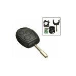 1 pi�ces 3 boutons 433 mhz cl� d'entr�e � distance fob pour ford / mondeo / fiesta / focus / ka transit ...