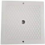 1 pi�ce couvercle skimmer, carr� 25, 5 cm, compatible spx1082e sp1082 a1085, pour skimmer automatique ...
