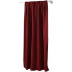1 pice rideau occultant, pour fentre et porte isolant thermique, 135x225cm, bordeaux, vh5881bd - woltu ...