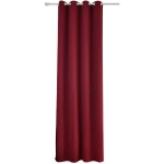 1 pice rideau occultant en polyester, rideau opaque suspension  ?illets, 135x225cm, bordeaux, vh5866bd ...