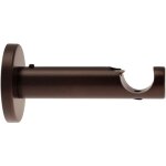 1 support mur tige - nickel brun - 8cm - diam�tre 20