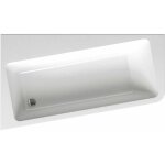 Ravak - 10� 160 x 95 cm baignoire asym�trique orientation gauche en acrylique, sans pieds, blanc (c831000000) ...