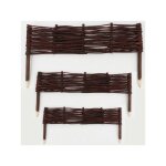 Aquagart - 10 bordures de lit en saule 30x100cm i bordure de lit / clôture en saule pour bordure de lit ... Aquagart - 10 bordures de lit en saule 30x100cm i bordure de lit / clôture en saule pour bordure de lit ...