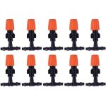 10 buses de brumisation pour irrigation au goutte - � - goutte, atomiseur de t�te d?arroseur, pulv�risation ...