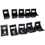 10 embase � visser pour fixation de colliers d'installation - jardiboutique