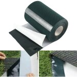 Aougo ? ruban de pelouse auto - adh�sif 10 m x 15 cm ? tissu non tiss� vert fonc� ? imperm�able et r�sistant ...