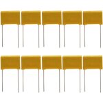 10 pcs ac 275v 0. 22uf film polypropylene condensateurs securite mpx