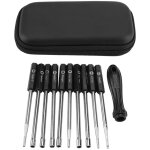 10 pcs carburateur réglage set tournevis carte outil cannelé pacman double d type - eosnow 10 pcs carburateur réglage set tournevis carte outil cannelé pacman double d type - eosnow