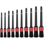 10 pcs pinceau de d�tail, auto detailing brush brosses de nettoyage de voiture, brosses d'entretien pour ...