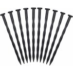 10 pices clous bordure de gazon, piquets d'ancrage de jardin en plastique clou de sol pour tente piquets ...