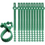 10 pi�ces � toute �preuve attaches v�g�tales, 35cm bretelles ajustables pour arbres liens pour plantes ...