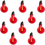 10 pi�ces volaille eau potable tasses automatique en plastique poulet cage bols d'eau caille piegon abreuvoirs ...