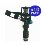 Suinga - lot de 10 arroseur à pulsation, arroseur de pelouse, arroseur circulaire agricole arrosage 1 ... Suinga - lot de 10 arroseur à pulsation, arroseur de pelouse, arroseur circulaire agricole arrosage 1 ...