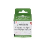 Le pratique etiquette adh�sive confiture / conserves - d�collage facile - 8 modeles boite 100