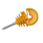 Gemi elettronica - 100 isolateurs pour piquets en bois clture lectrique clture lectrifie pour animaux ...