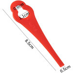 100 lames en plastique pour coupe - bordures sans fil bg - ct 18 li, rg - ct 18 / 1 li, ge - ct 18 li ...