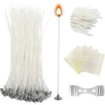 100 mches de bougies cires 15 cm mches de bougies avec socle pour la fabrication de bougies