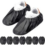 100 paires de couvre - chaussures antidrapants rutilisables, protection de sol pour tapis de mnage ...
