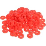 100 pi�ces castration anneau en caoutchouc pinces accessoires �lastique coupe de la queue r�utilisable ...