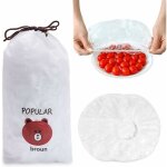 100 pi�ces sacs de conservation frais, r�utilisables couvercles de couvertures alimentaires, sacs de ...