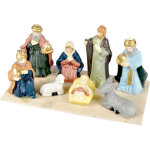 8 santons porcelaine scene native 8 santons porcelaine scene native
