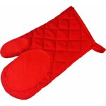 Gant de cuisine avec protection silicone cuistot rouge Gant de cuisine avec protection silicone cuistot rouge