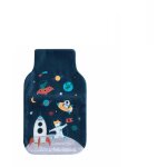 Douceur d'intrieur - housse de bouillotte animaux dans les etoiles